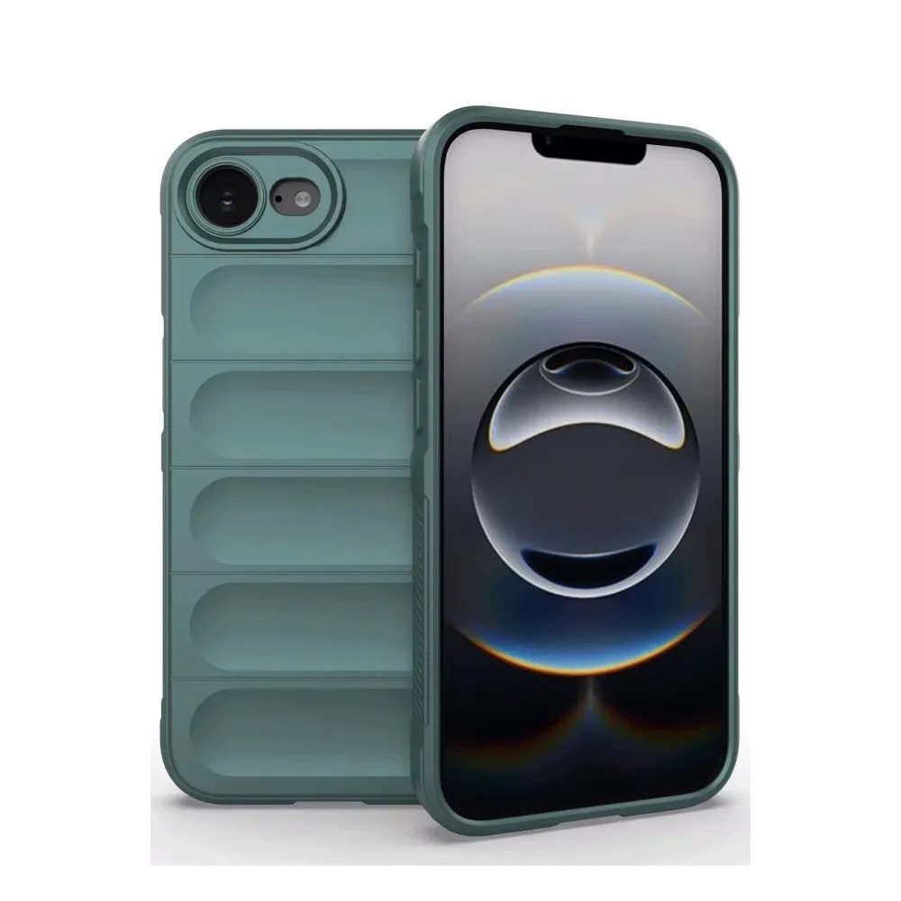 Newface Iphone 16E Kılıf Optimum Silikon - Koyu Yeşil