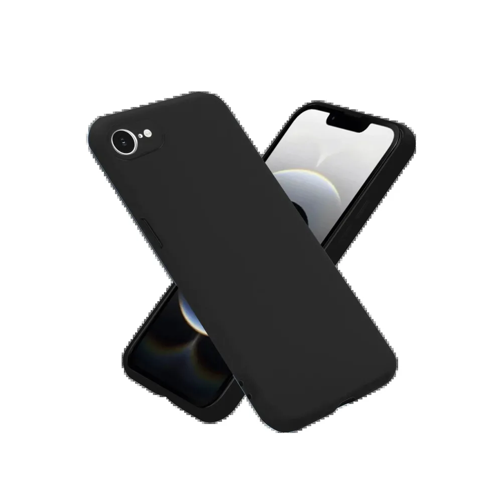 Newface Iphone 16E Kılıf First Silikon - Siyah