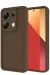 Newface Xiaomi Redmi Note 13 Pro 4G Kılıf Viera Silikon - Kahverengi
