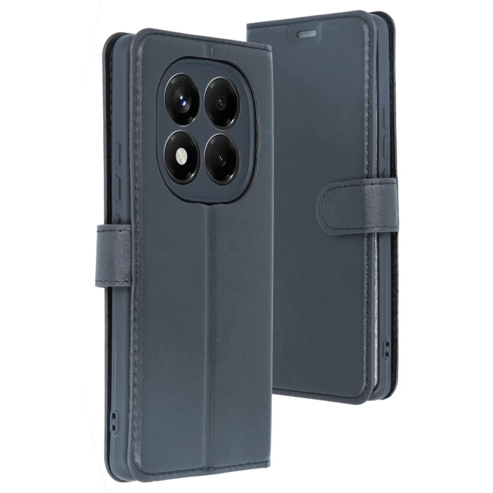 Newface Xiaomi Redmi Note 14 4G Kılıf Trend S Plus Kapaklı Kılıf - Siyah