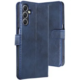 Newface Samsung Galaxy A24 4G Kılıf Trend S Plus Kapaklı Kılıf - Lacivert