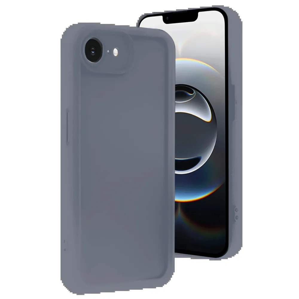 Newface Iphone 16E Kılıf Viera Silikon - Gri