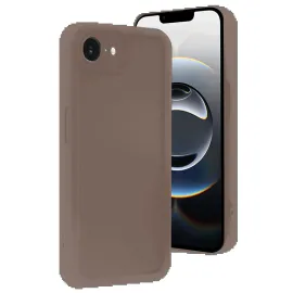 Newface Iphone 16E Kılıf Viera Silikon - Kahverengi