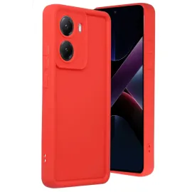 Newface Xiaomi Poco X7 Pro Viera Silikon - Kırmızı