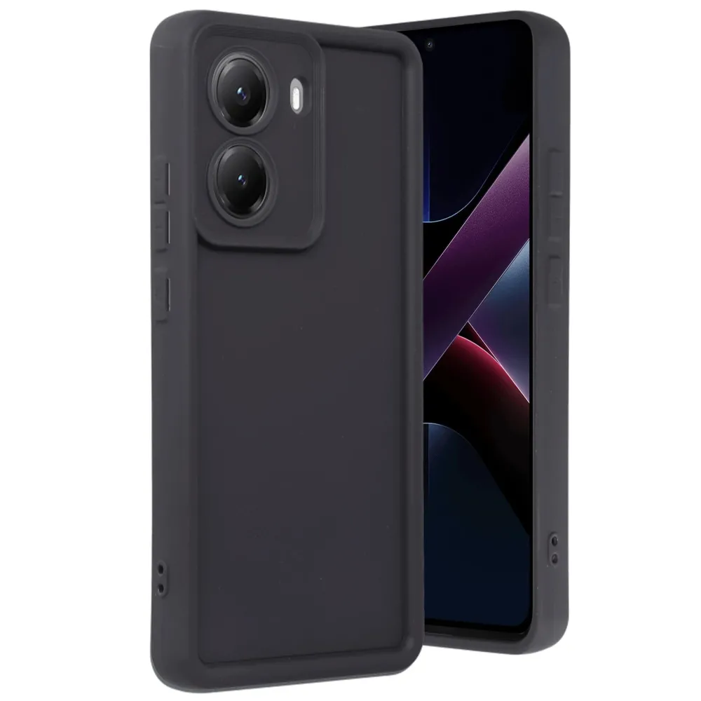 Newface Xiaomi Poco X7 Pro Viera Silikon - Siyah