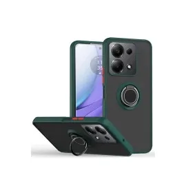 Newface Xiaomi Redmi Note 13 Pro 4G Montreal Yüzüklü Silikon Kapak - Yeşil