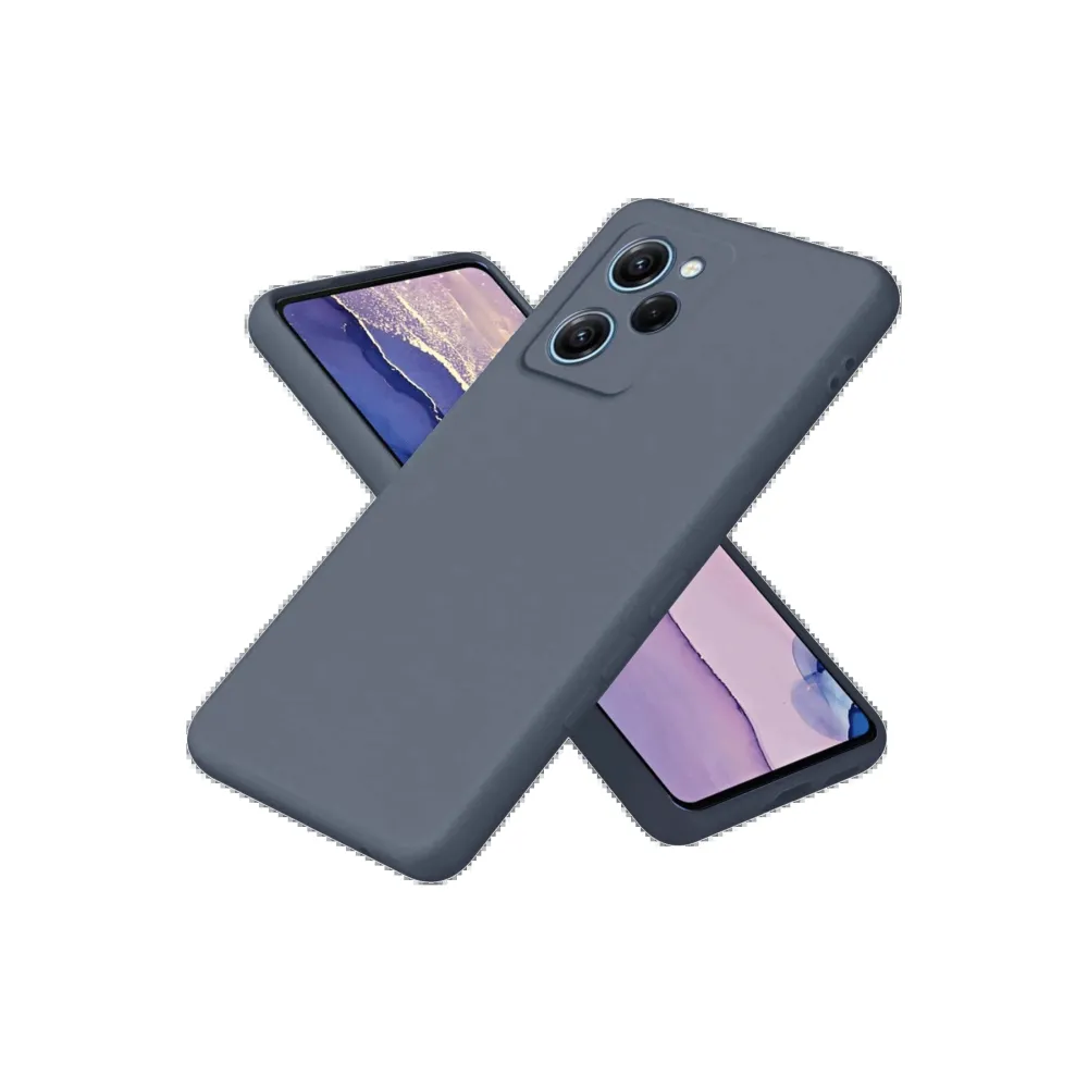 Newface Xiaomi Poco X5 Pro 5G Nano Içi Kadife Silikon - Gri