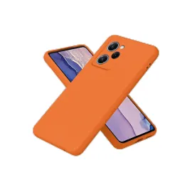 Newface Xiaomi Poco X5 Pro 5G Nano Içi Kadife Silikon - Turuncu
