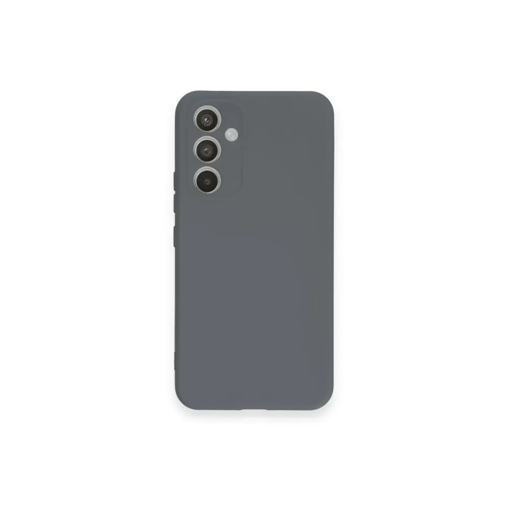 Newface Samsung Galaxy A34 5G Kılıf Nano içi Kadife Silikon - Gri