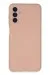 Newface Samsung Galaxy A24 4G Kılıf Nano Içi Kadife Silikon - Pudra
