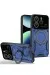 Newface Xiaomi Redmi Note 14 4G Kılıf Joy Lens Standlı Kapak - Lacivert