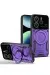 Newface Xiaomi Redmi Note 14 4G Kılıf Joy Lens Standlı Kapak - Mor