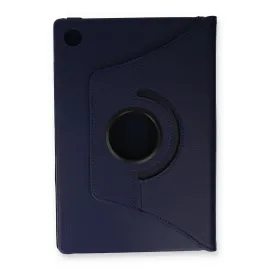 Newface Samsung Galaxy Tab A9 Kılıf 360 Tablet Deri Kılıf - Lacivert