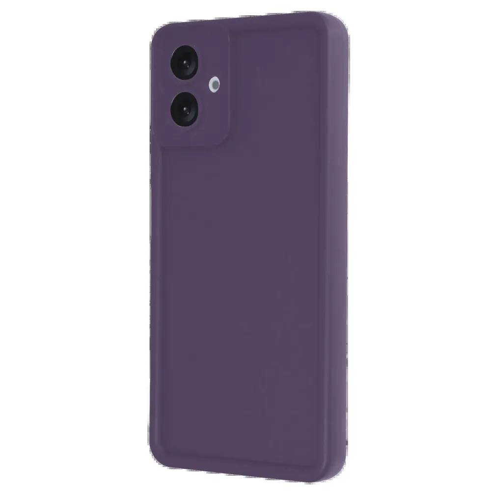 Newface Samsung Galaxy A06 Kılıf Viera Silikon - Mürdüm