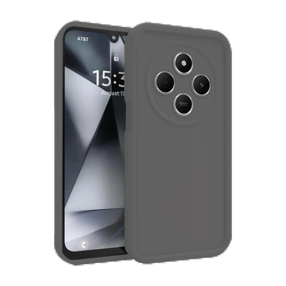 Newface Xiaomi Redmi 14C Kılıf Viera Silikon - Gri