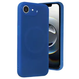 Newface Iphone 16E Kılıf Maya Karbon Kapak - Lacivert