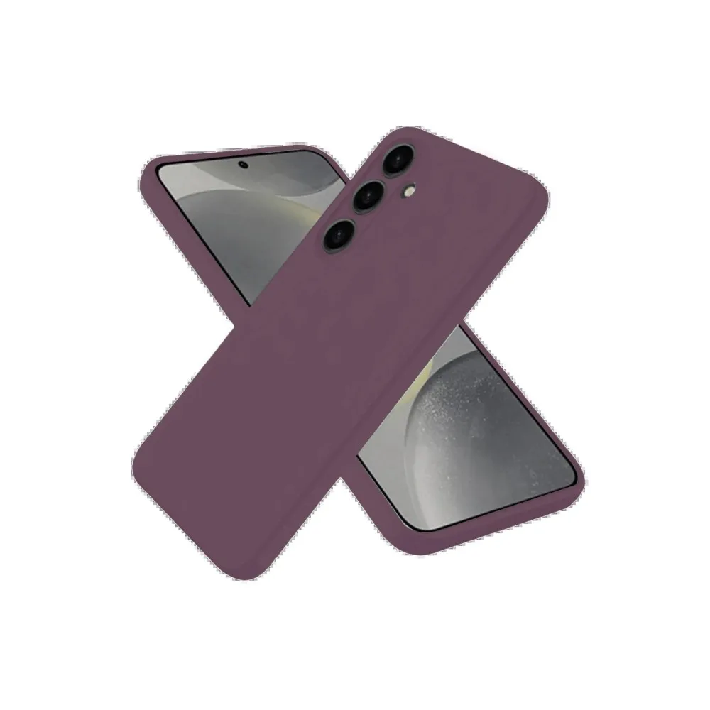 Newface Samsung Galaxy A06 Kılıf First Silikon - Mürdüm