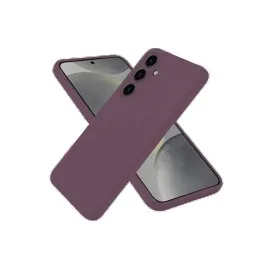 Newface Samsung Galaxy A06 Kılıf First Silikon - Mürdüm