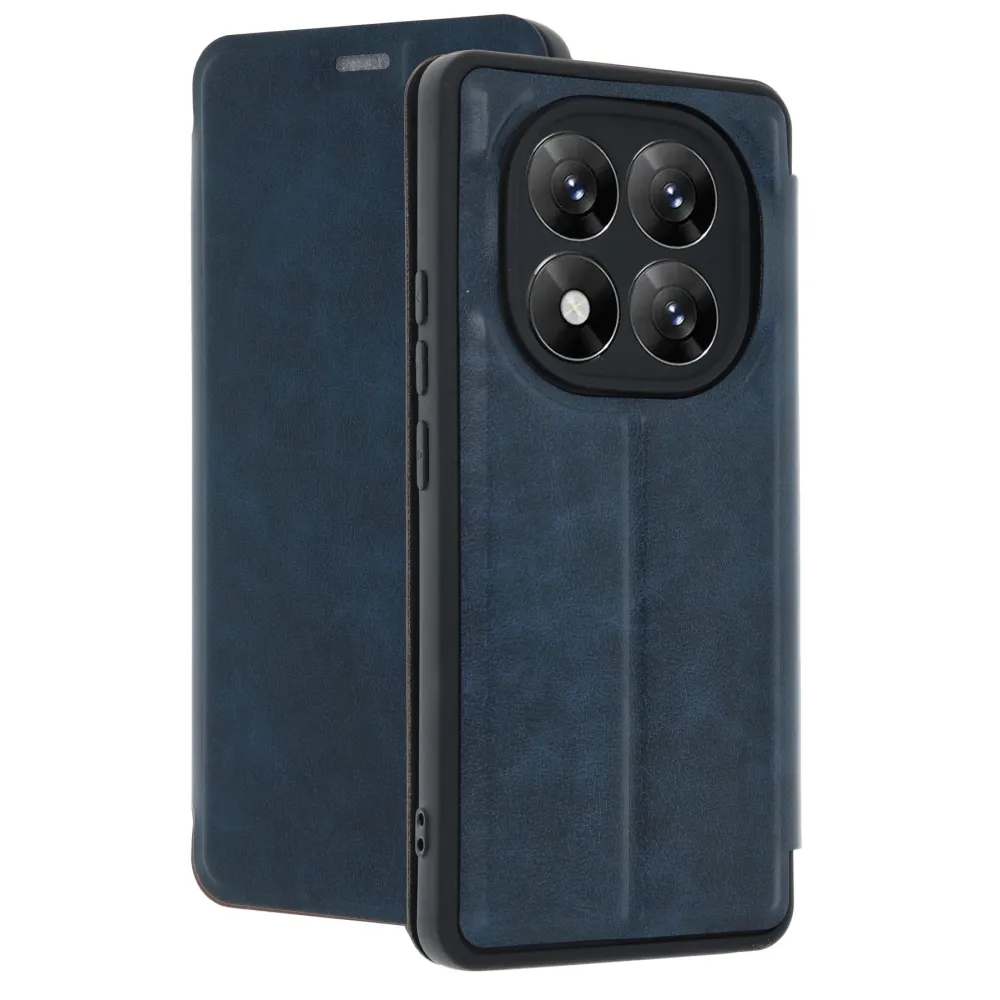 Newface Xiaomi Redmi Note 14 Pro 4G Kılıf Flip Cover - Lacivert