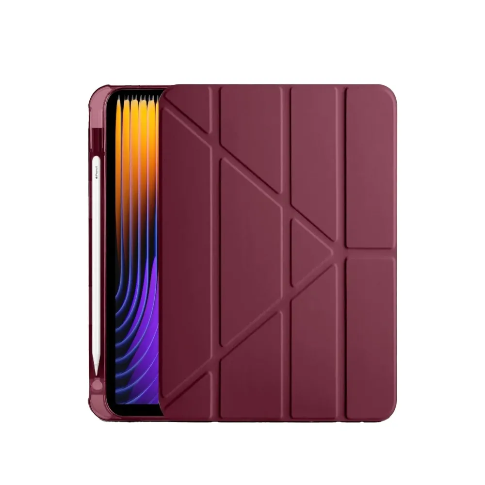 Newface Xiaomi Pad 7 Pro Kılıf Kalemlikli Mars Tablet Kılıfı - Mor