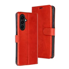 Newface Samsung Galaxy A26 Kılıf Trend S Plus Kapaklı Kılıf - Kırmızı