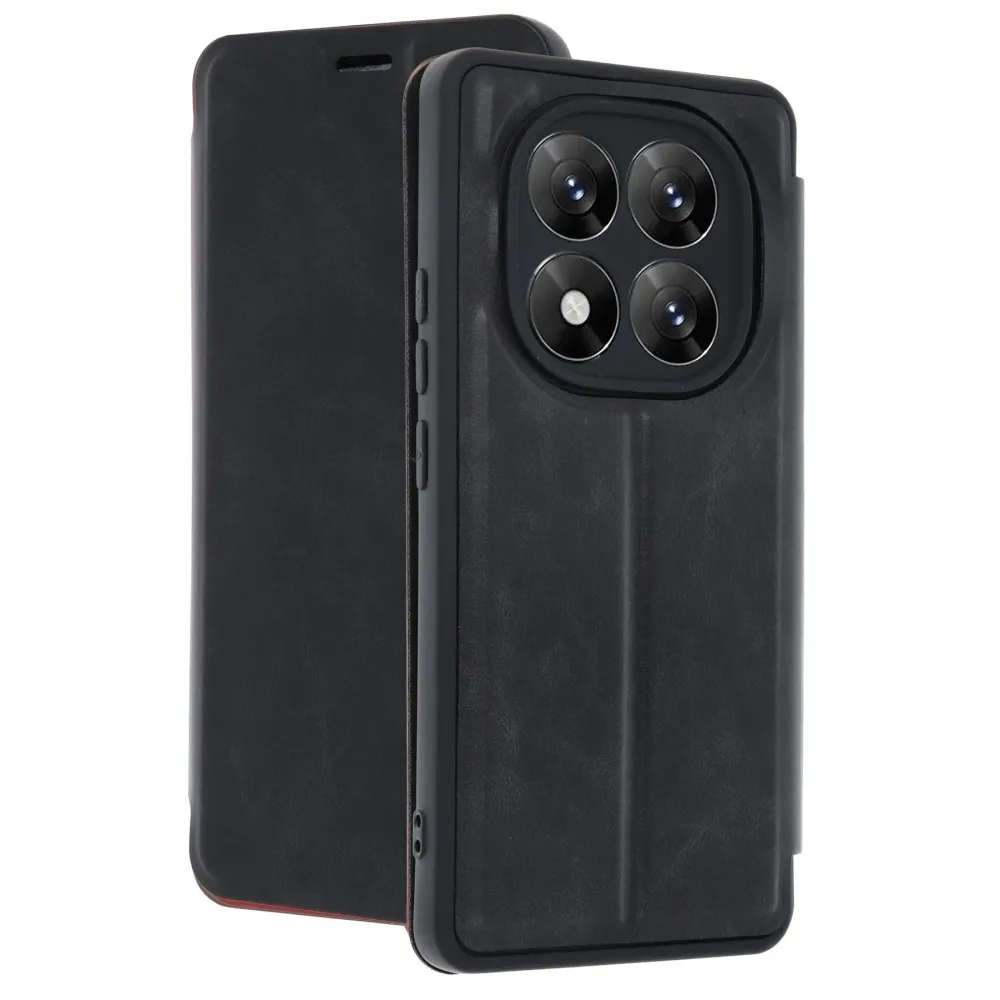 Newface Xiaomi Redmi Note 14 Pro 5G Kılıf Flip Cover - Siyah