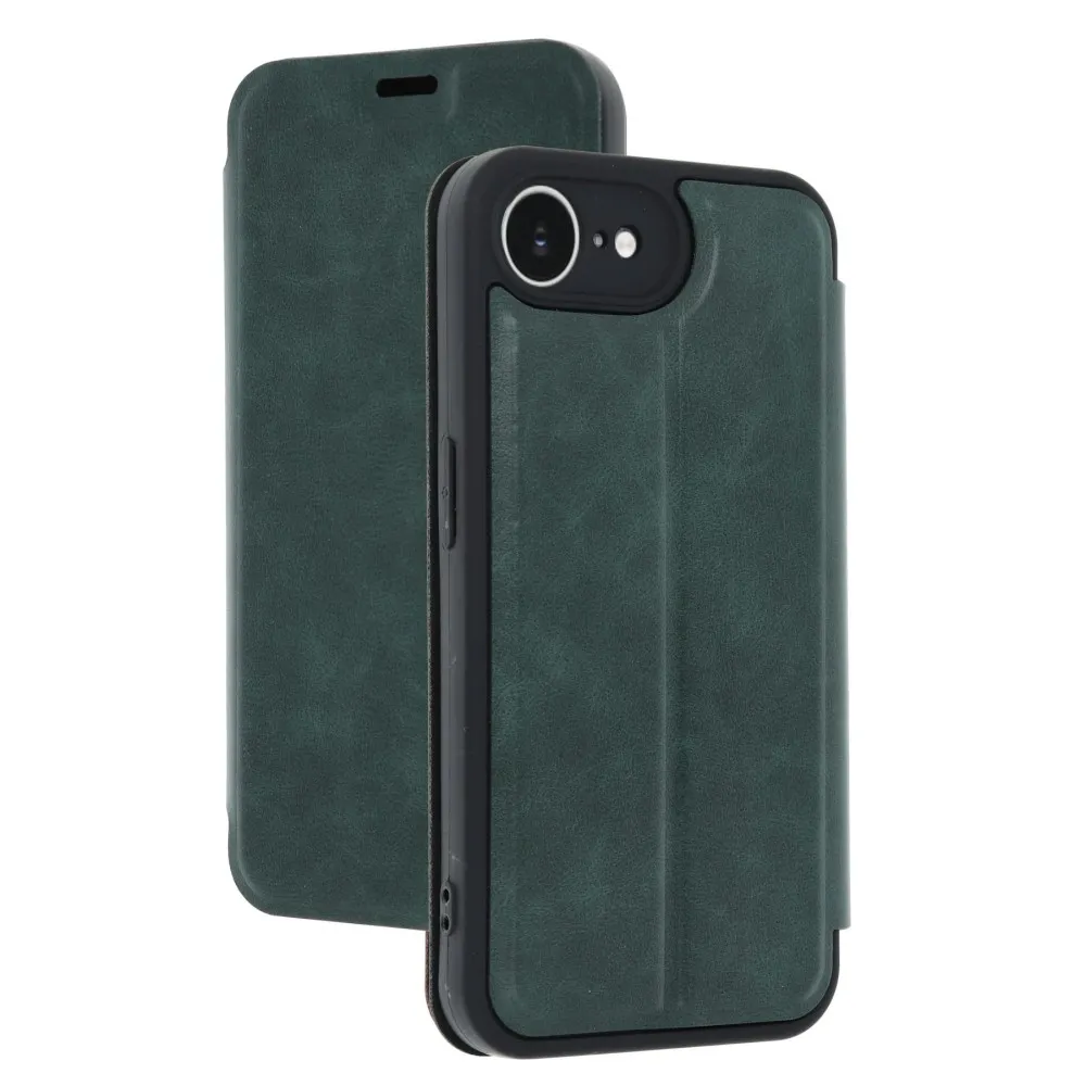 Newface Iphone 16E Kılıf Flip Cover - Koyu Yeşil
