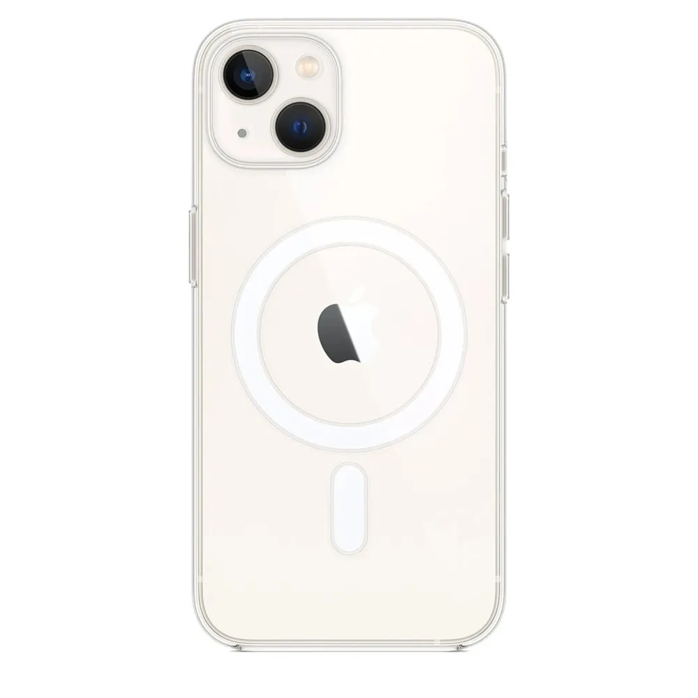 Newface iPhone 15 Plus Kılıf Pc Real Magsafe Kapak - Şeffaf