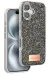 Onegif Iphone 16 Bright Simli Kapak - Gümüş