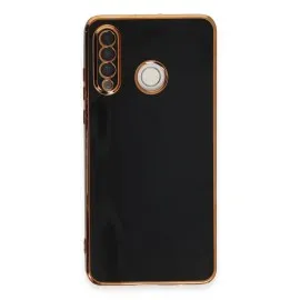 Newface Huawei P30 Lite Kılıf Volet Silikon - Siyah