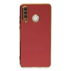 Newface Huawei P30 Lite Kılıf Volet Silikon - Kırmızı