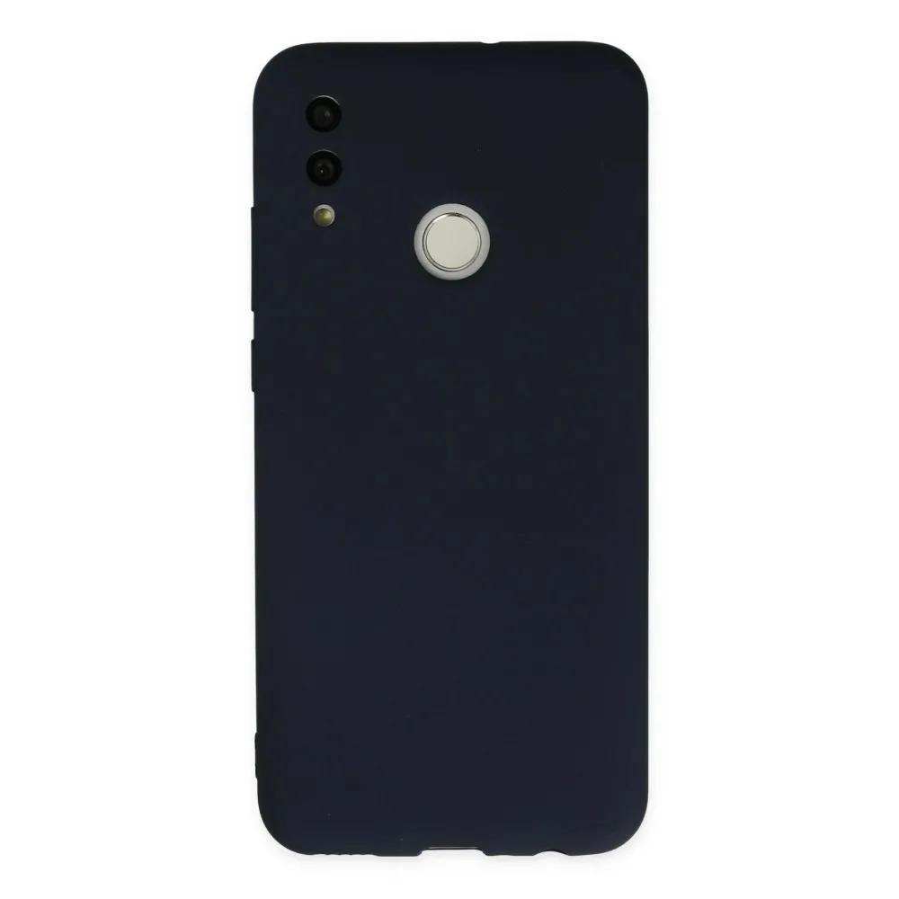 Newface Huawei P Smart 2019 Kılıf Nano Içi Kadife Silikon - Lacivert