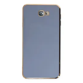 Newface Samsung Galaxy J7 Prime Kılıf Volet Silikon - Mavi