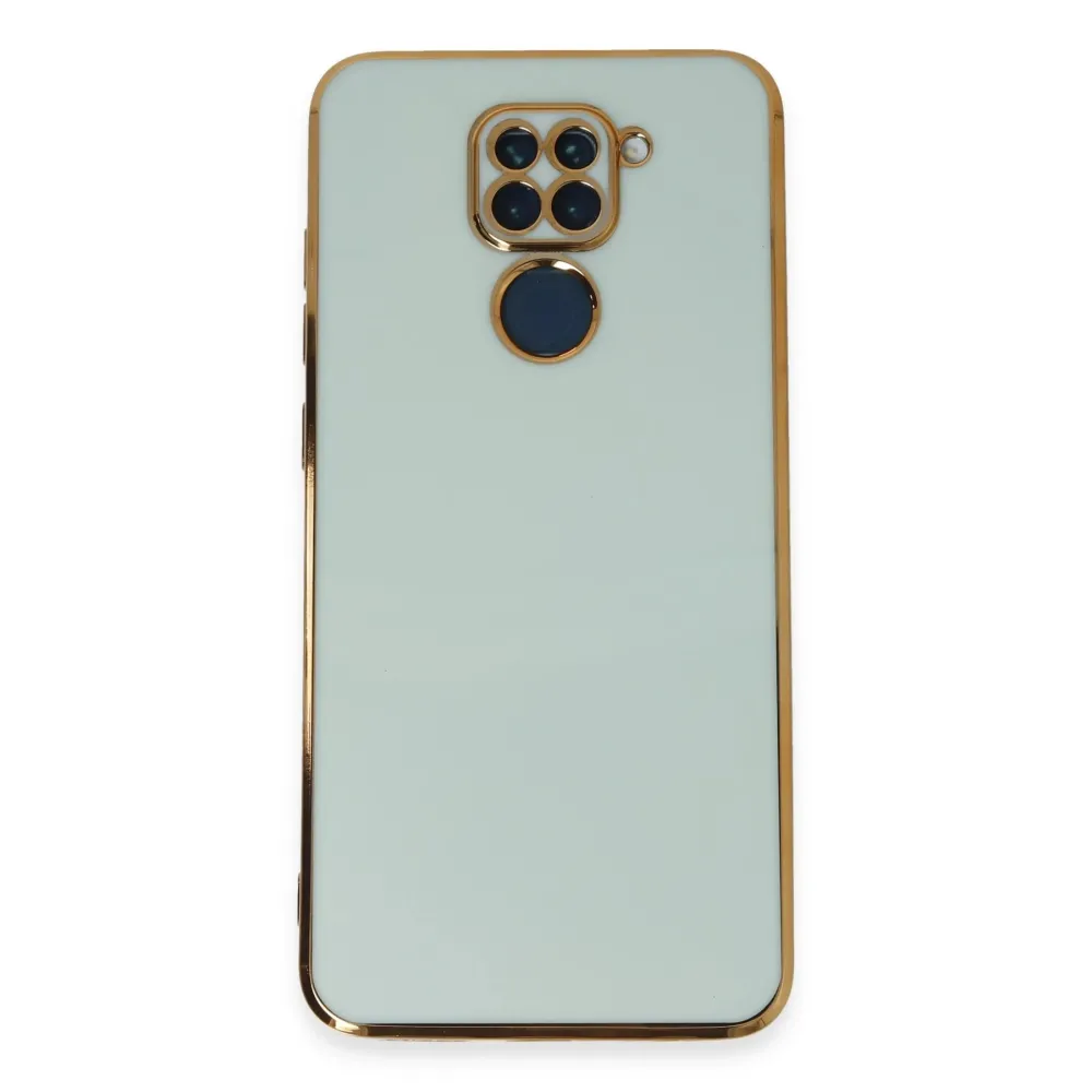 Newface Xiaomi Redmi Note 9 Kılıf Volet Silikon - Açık Yeşil