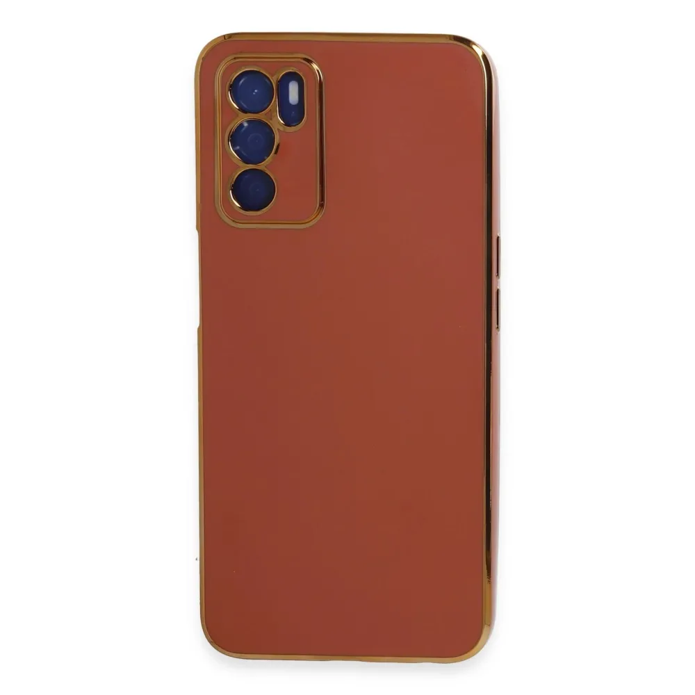 Newface Oppo A16 Kılıf Volet Silikon - Kırmızı