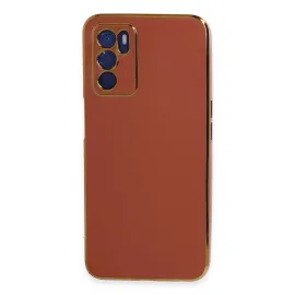 Newface Oppo A16 Kılıf Volet Silikon - Kırmızı