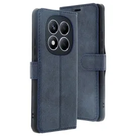 Newface Xiaomi Redmi Note 14 Pro 4G Kılıf Trend S Plus Kapaklı Kılıf - Lacivert