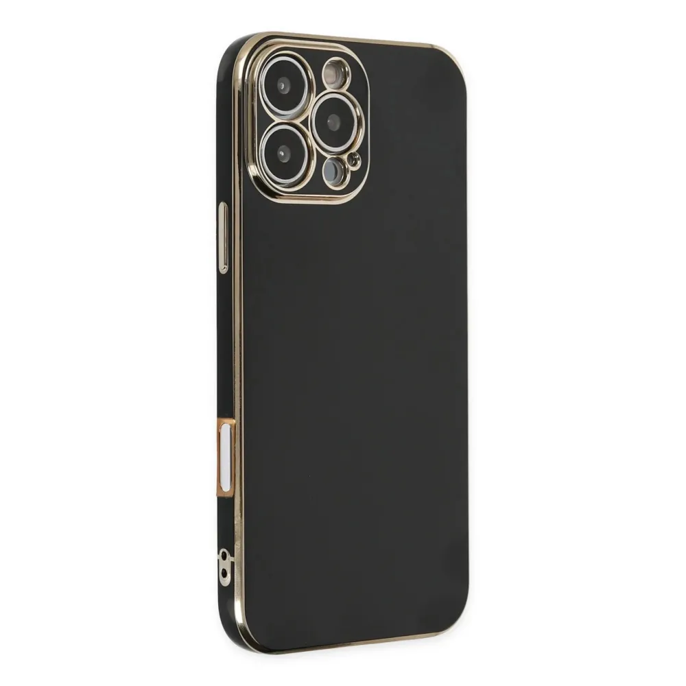 Newface Iphone 16 Pro Max Kılıf Volet Silikon - Siyah