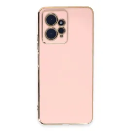 Newface Xiaomi Redmi Note 12 4G Kılıf Volet Silikon - Pembe