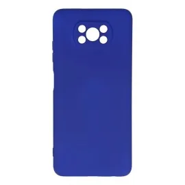 Newface Xiaomi Pocophone X3 Kılıf Nano içi Kadife Silikon - Lacivert