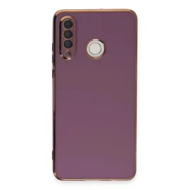 Newface Huawei P30 Lite Kılıf Volet Silikon - Mor