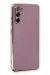 Newface Samsung Galaxy S20 FE Kılıf Volet Silikon - Mor