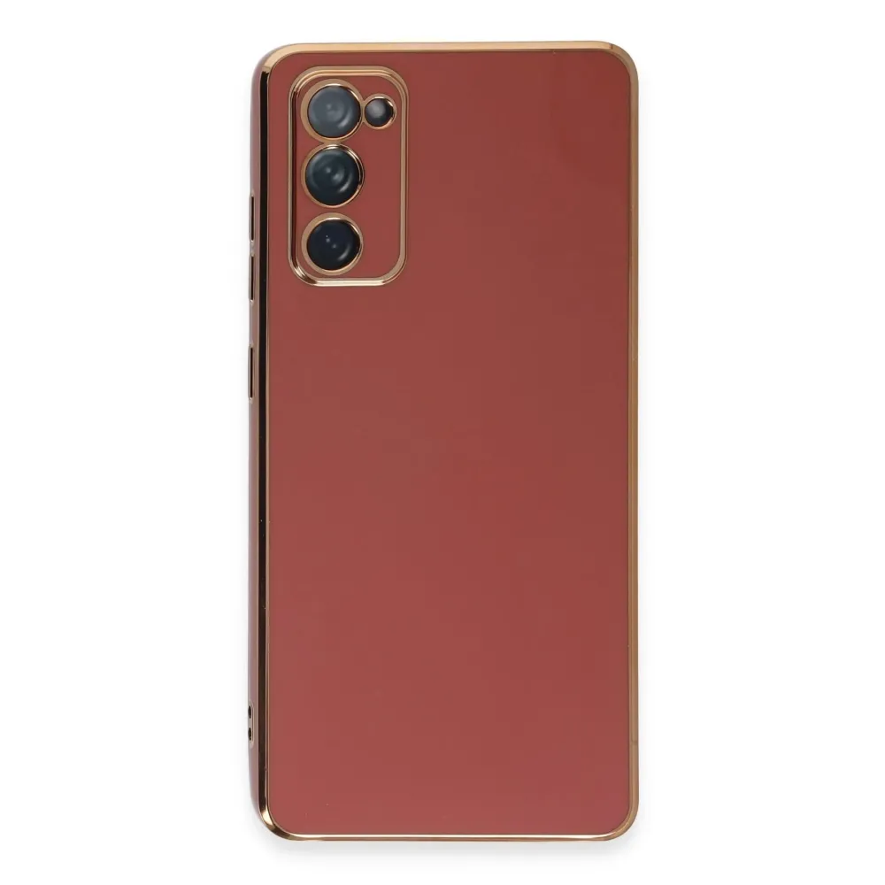 Newface Samsung Galaxy S20 Fe Kılıf Volet Silikon - Kırmızı