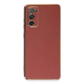 Newface Samsung Galaxy S20 Fe Kılıf Volet Silikon - Kırmızı