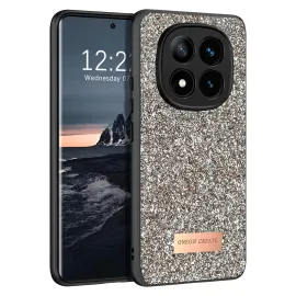 Onegif Xiaomi Redmi Note 14 Pro 4G Bright Simli Kapak - Gold