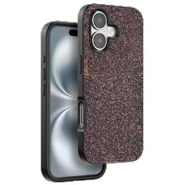 Onegif Iphone 16 Plus Bright Simli Kapak - Derin Mor