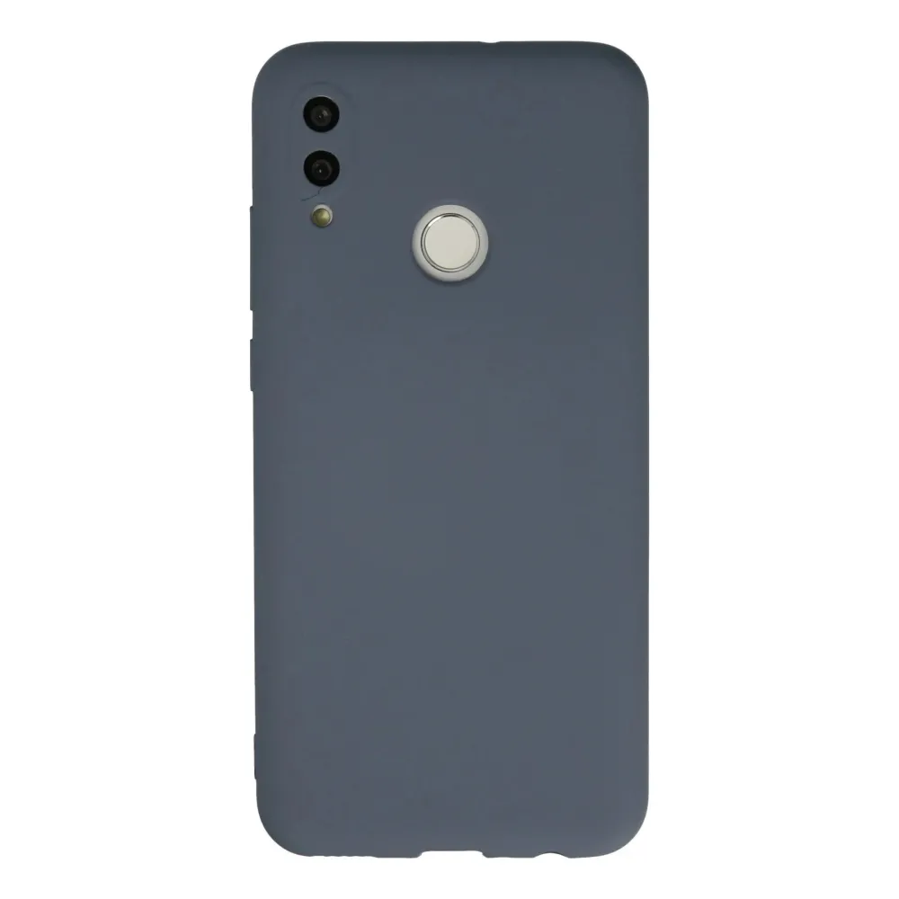 Newface Huawei P Smart 2019 Kılıf Nano Içi Kadife Silikon - Gri