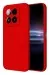 Newface Xiaomi Mi 14T Pro Kılıf Nano içi Kadife Silikon - Kırmızı