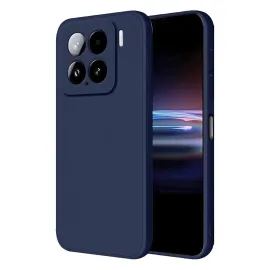 Newface Xiaomi Mi 15 Kılıf Nano içi Kadife Silikon - Lacivert