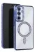 Newface Samsung Galaxy S25 Edge Joke Simli Magneticsafe Kılıf - Mavi